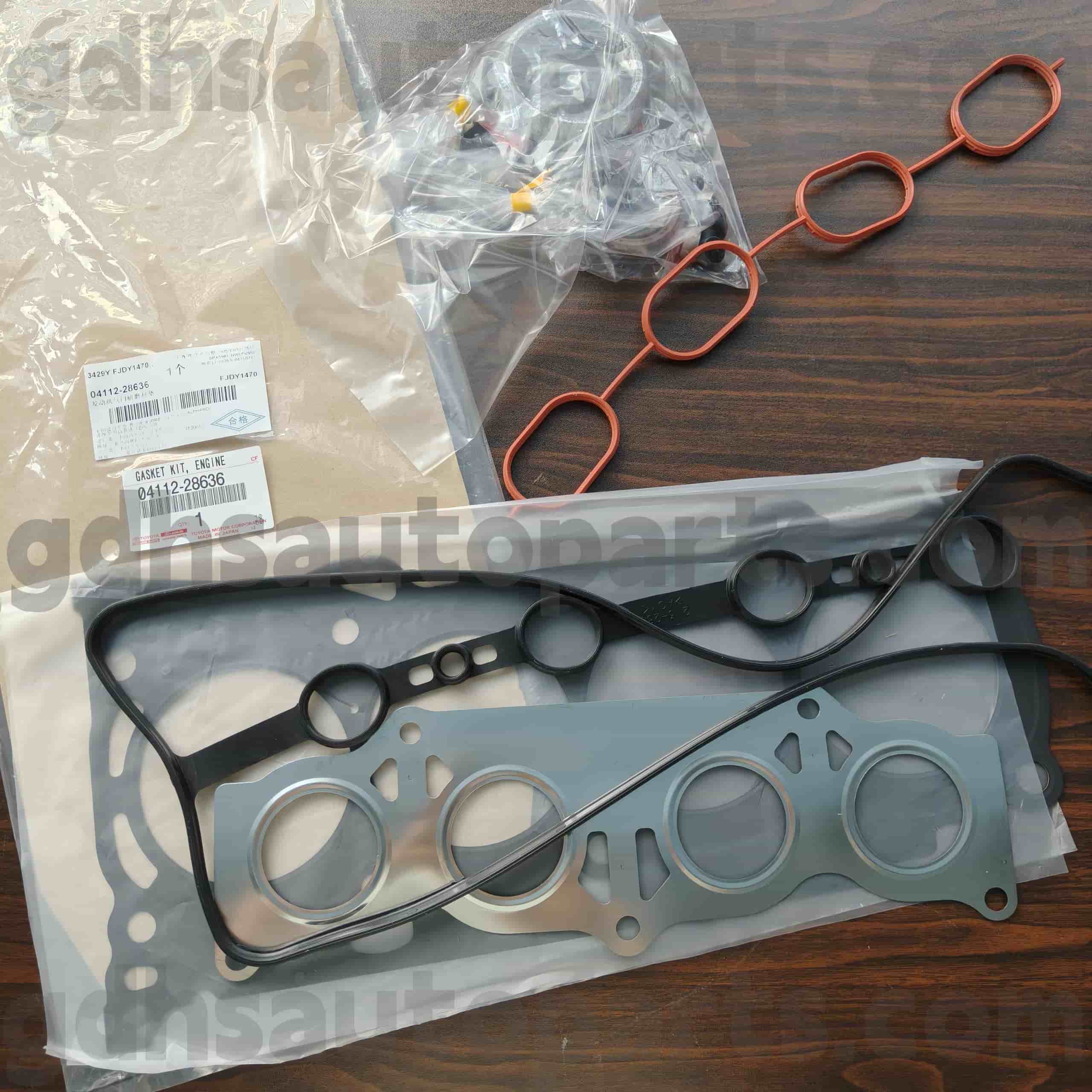04112-28636 TOYOTA Ægte dele Engine Tune-Up Kit til Previa/Tarago, Estima, Alphard