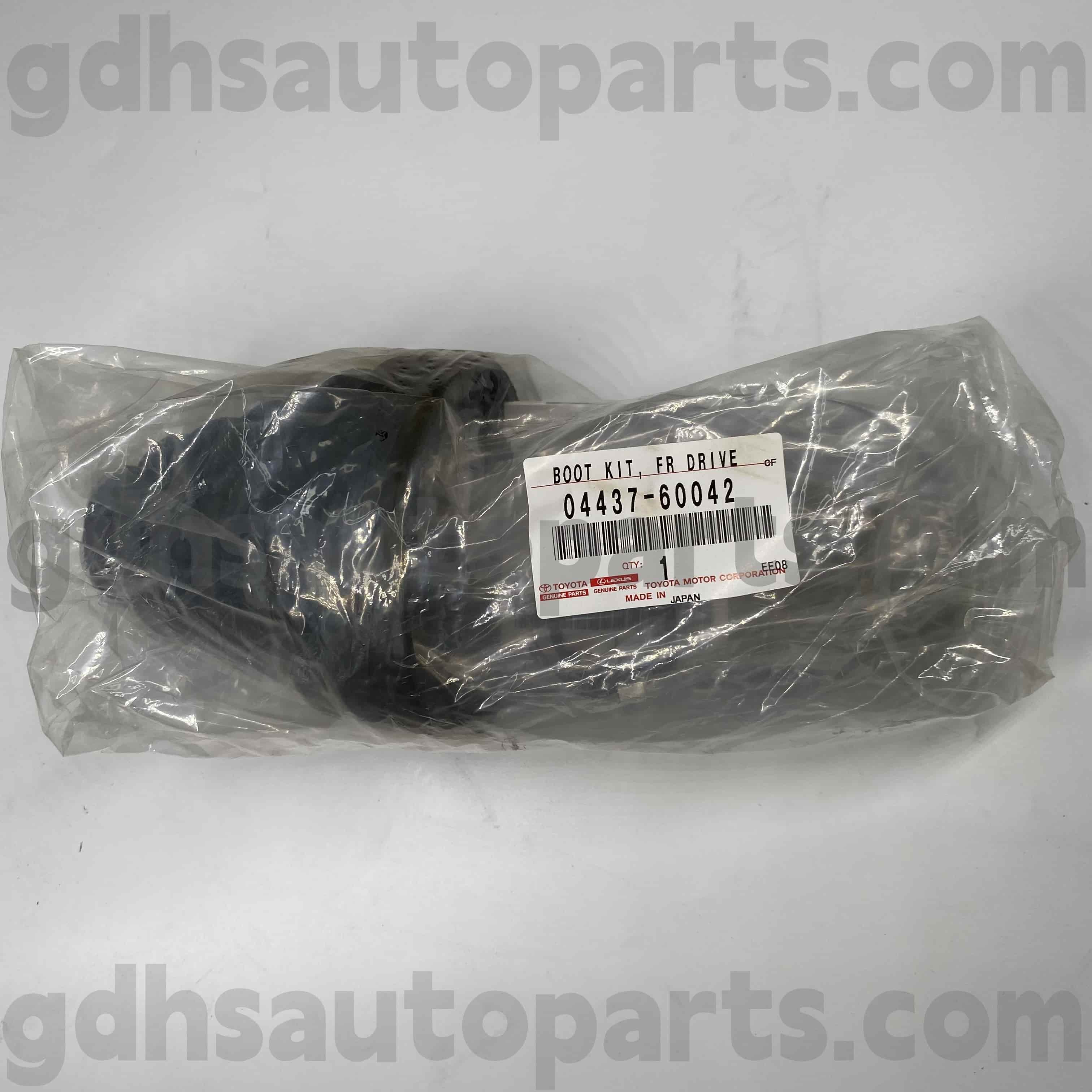 04437-60042 TOYOTA Ægte dele Driver-side Front Inner CV Joint Boot Kit til chassis nr. TRJ120