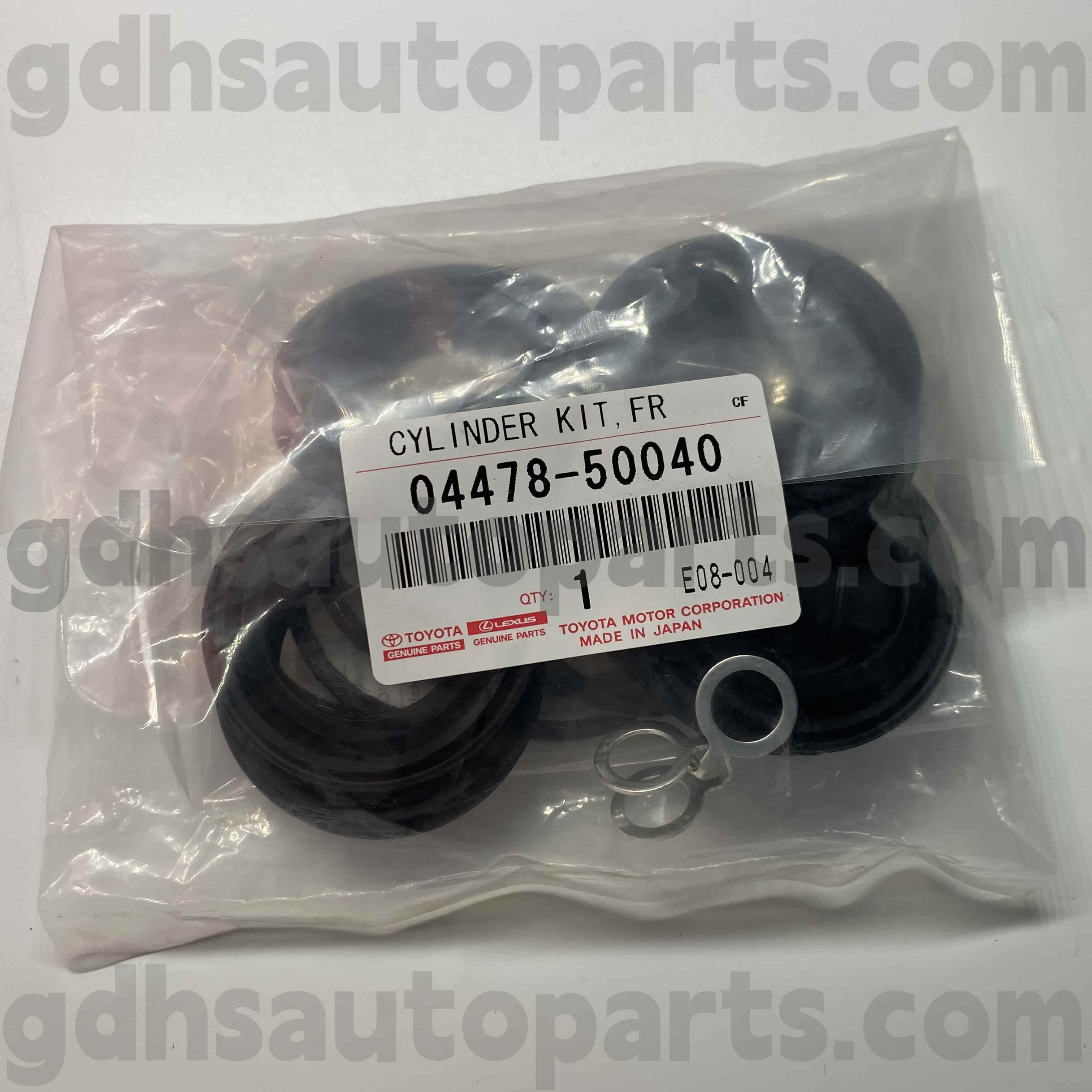 04478-50040 TOYOTA Ægte dele Front Brake Cylinder Repair Kit til LS460/460L, LS600H/600HL CHASSIS NR. USF4# UVF4#