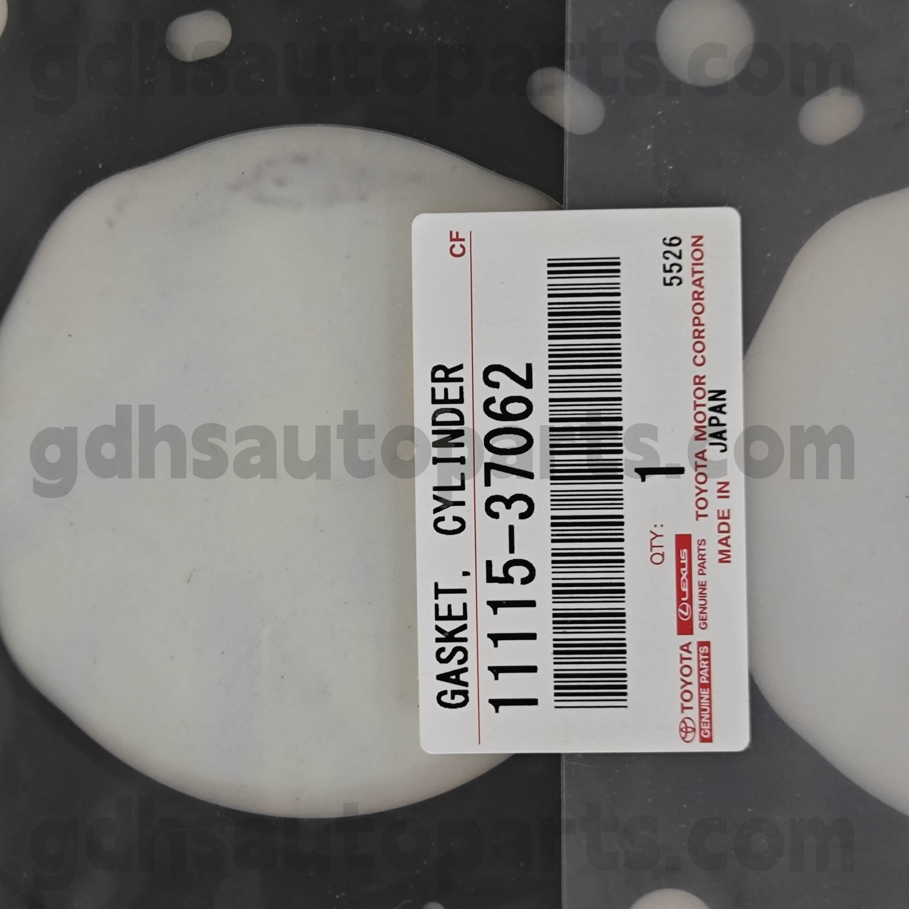 11115-37062 Toyota Ægte dele Cylinderhovedpakning Forsegling til Corolla 、 C-HR