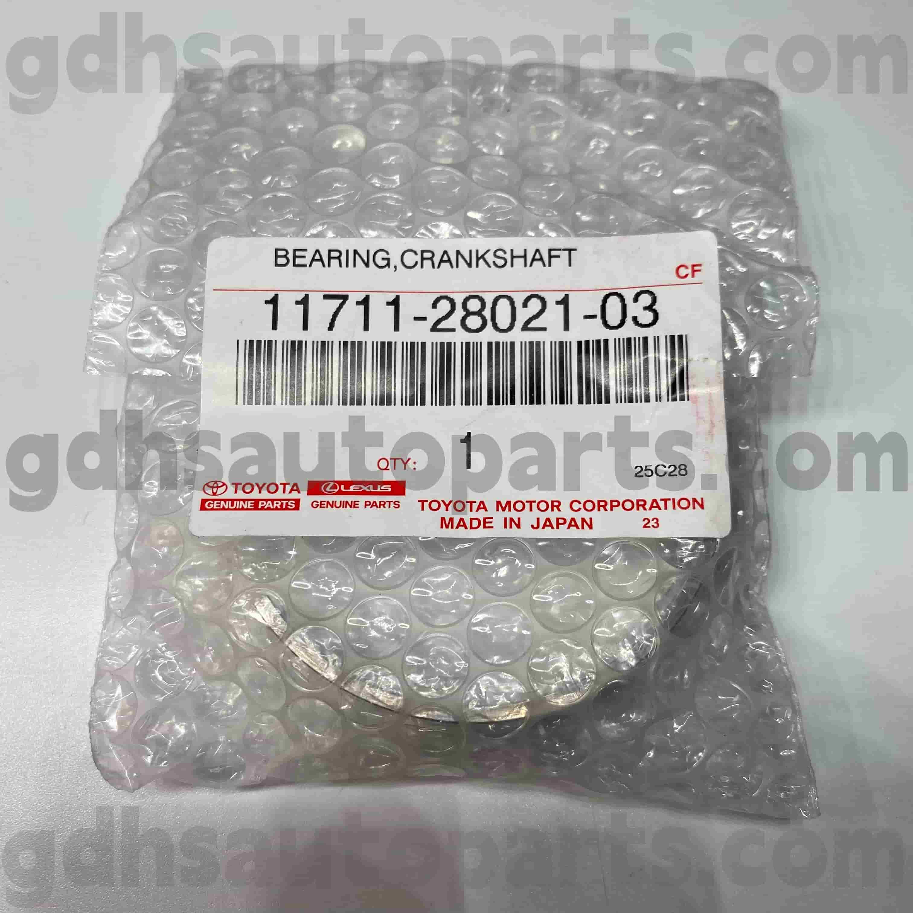 11711-28021-03 Toyota originale dele krumtapakselleje til HARRIER, CAMRY, HARRIER Chassis NO.ACV30 ACR30