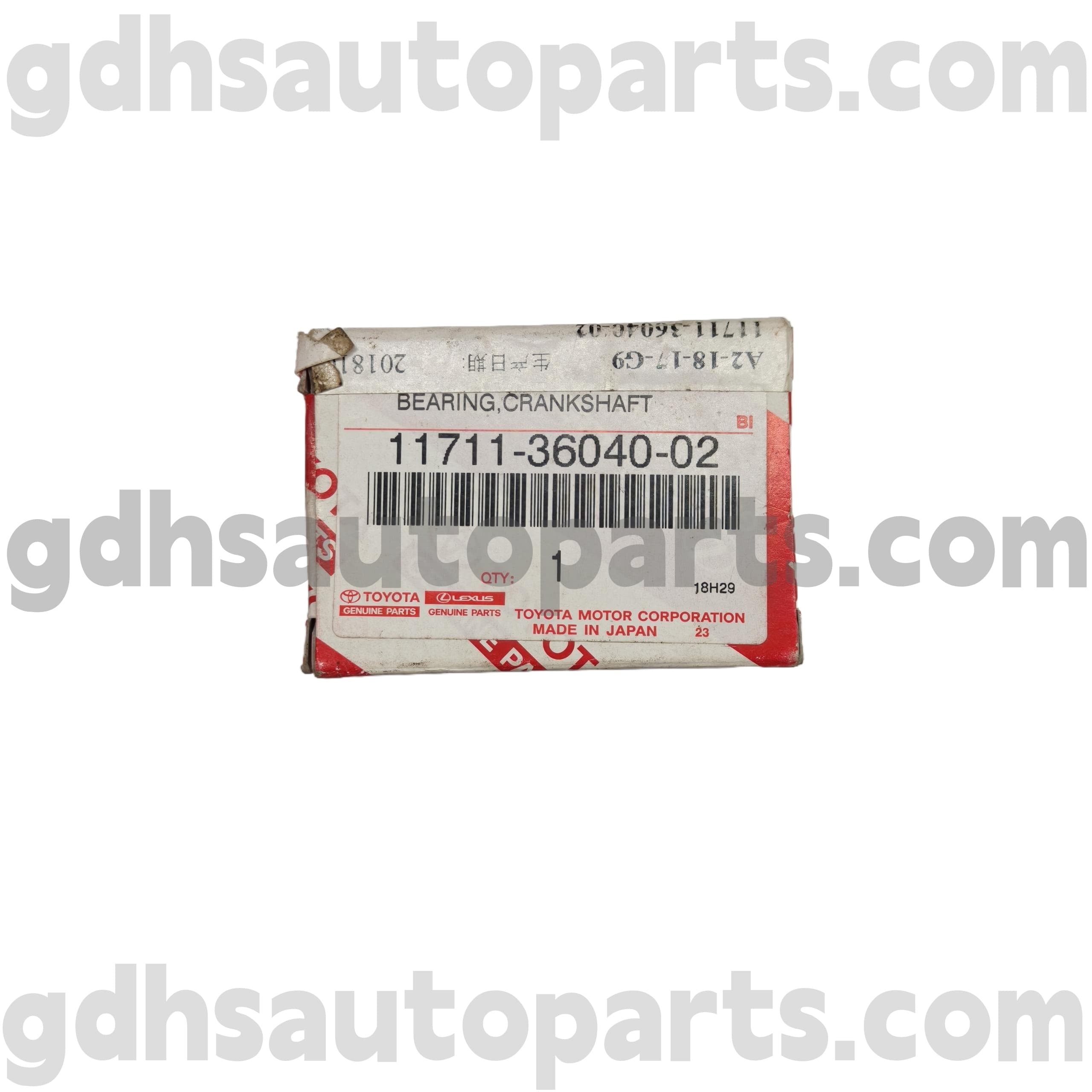 11711-36040-02 Toyota originale dele krumtapakselleje til VENZA, SIENNA, CAMRY Chassis NO.AYH30