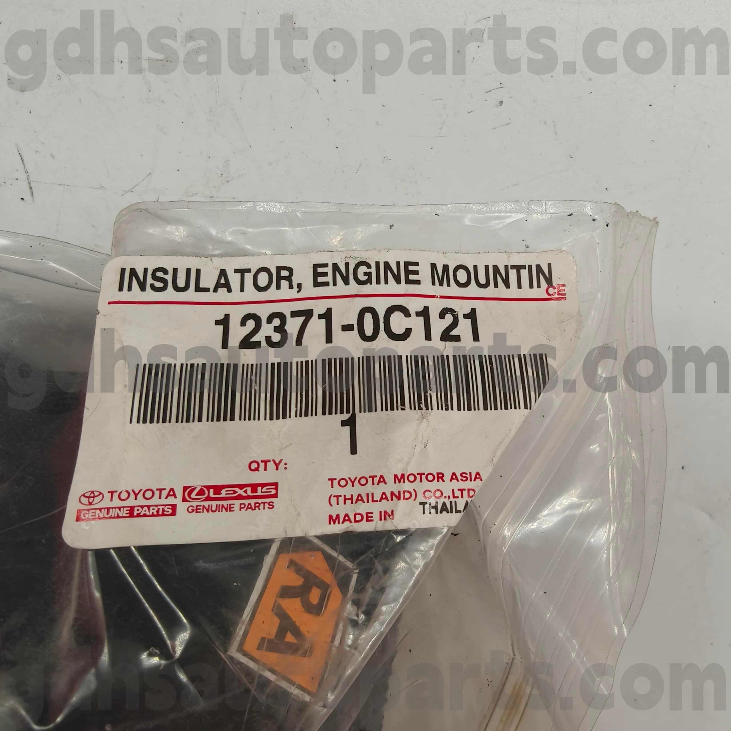 12371-0C121 Toyota Genuine Reservedele Shift Linkage til Chassis NO.2TRFE..TGN26..4FC