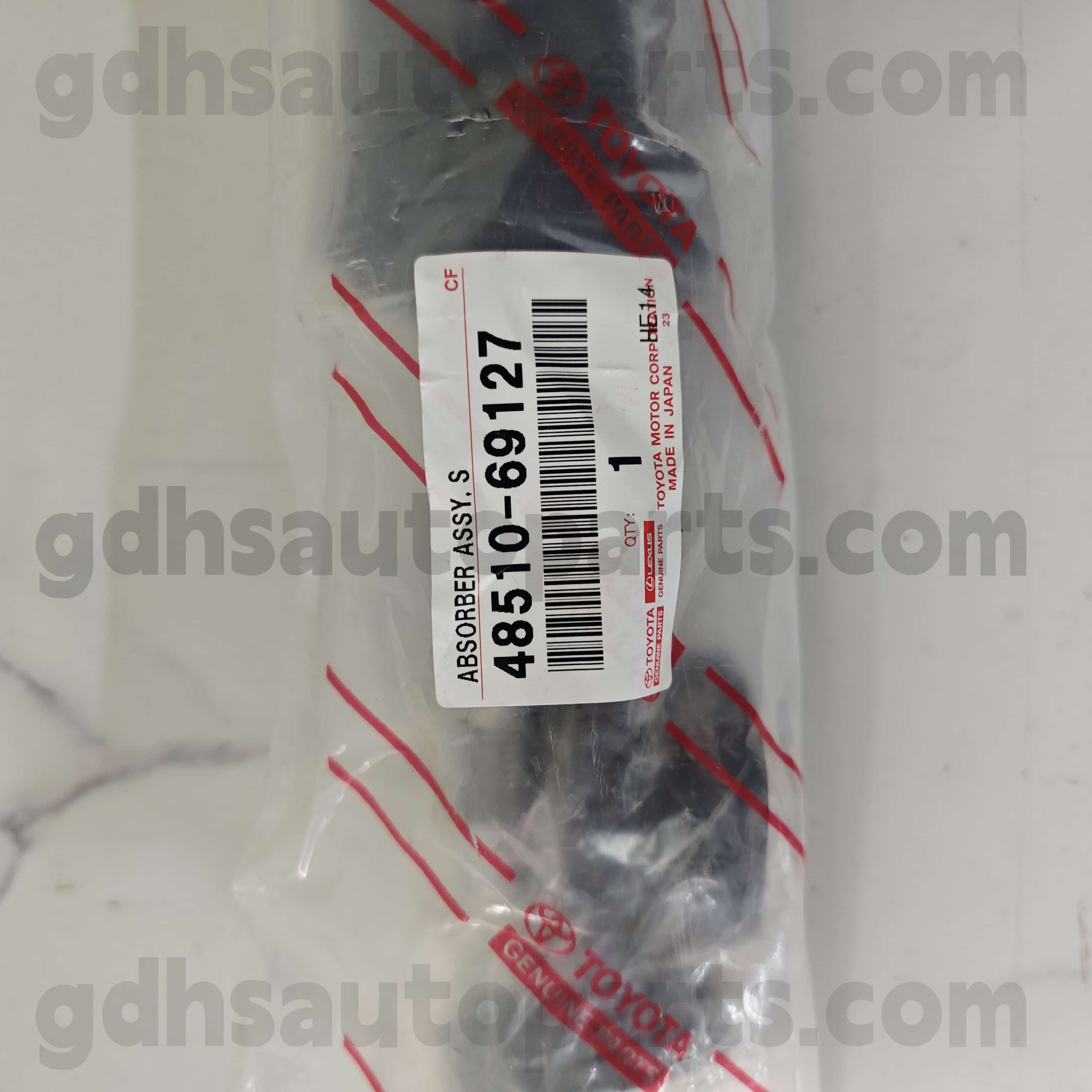 48510-69127 TOYOTA Ægte dele Højre frontstiversamling til Land Cruiser 、 Land Cruiser 100 、 Lexus LX470 Chassis nr. HDJ101, UZJ100