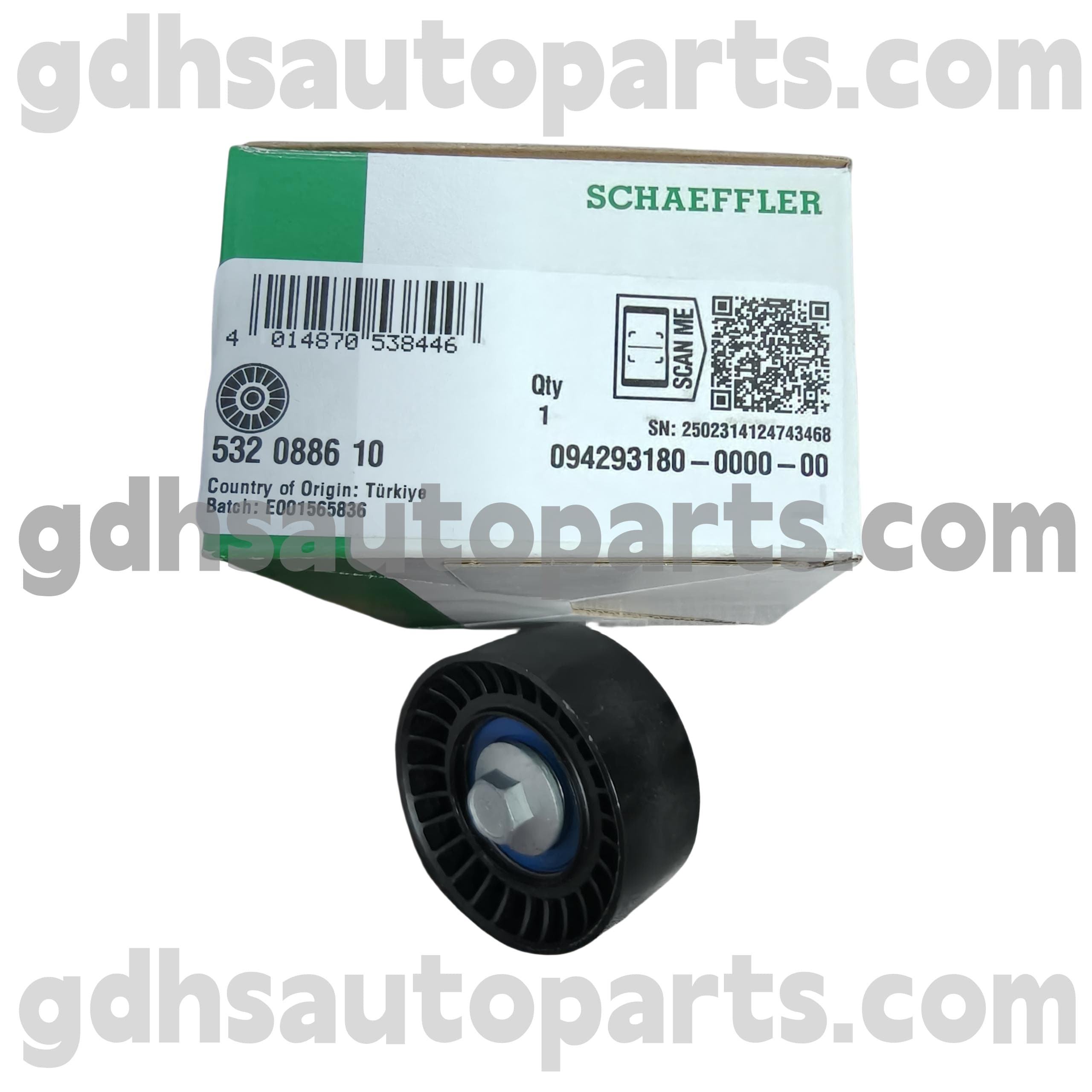 5320886100 SCHAEFFLER INA TIMING BELT PULLEY TIL Range Rover Velar ， New Defender ， Range Rover Evoque ， Range Rover Sport OE NO. LR073726