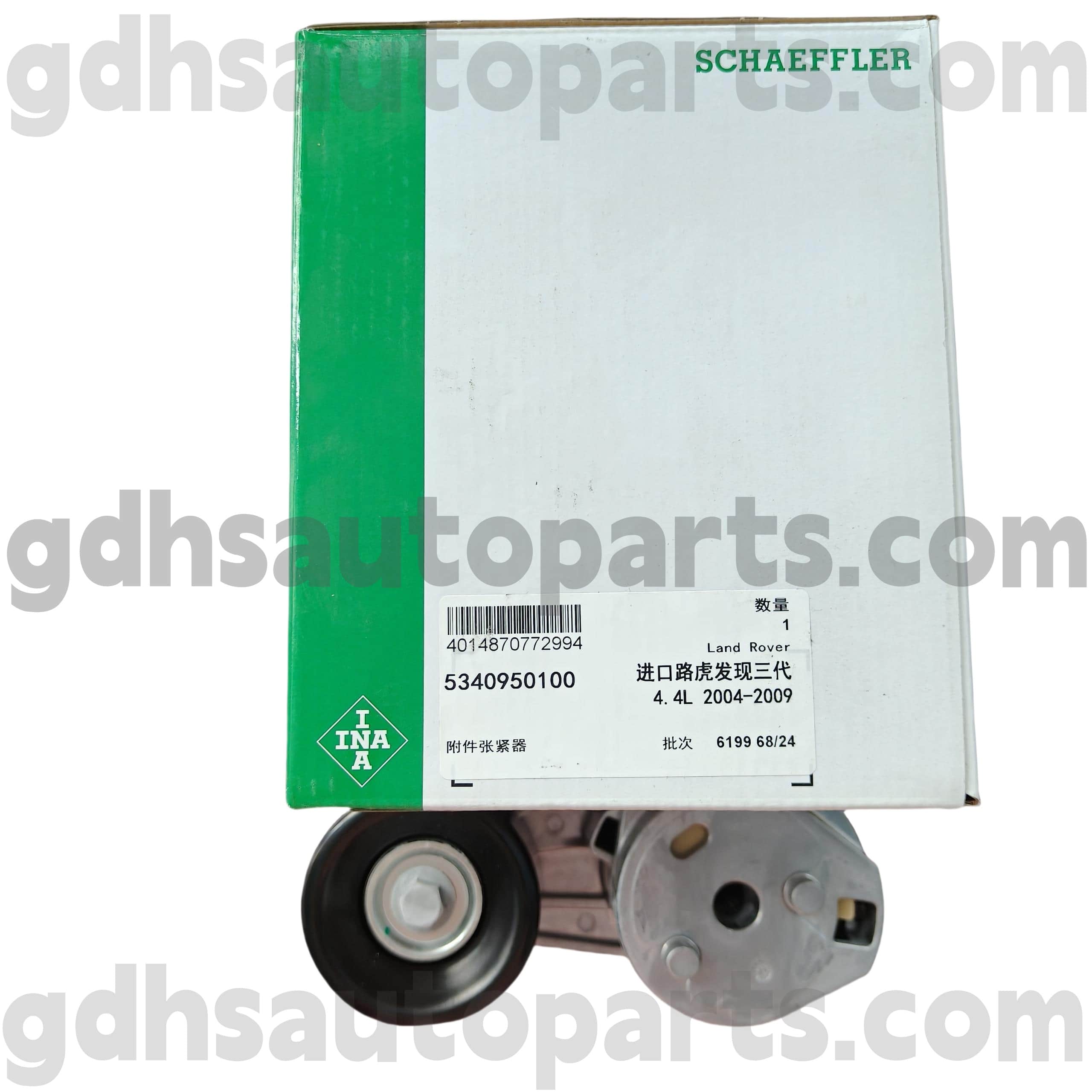 5340950100 Schaeffler Ina Drive Belt Strender til Range Rover Sport OE NO. PQG500220