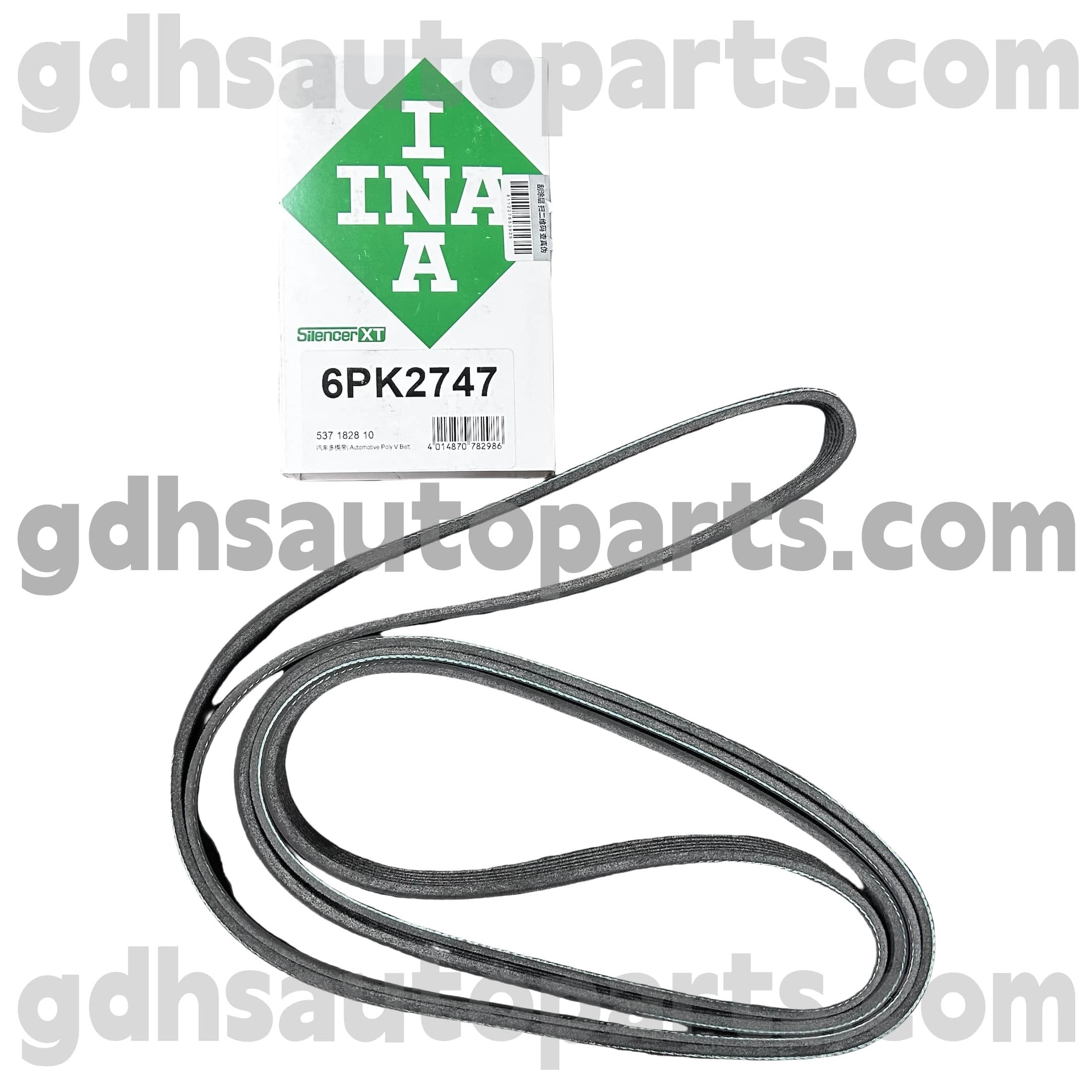 5371828100 Schaeffler Ina Drive Belt til Jaguar XJ, Jaguar XF, S-Type OE NO. C2C28085