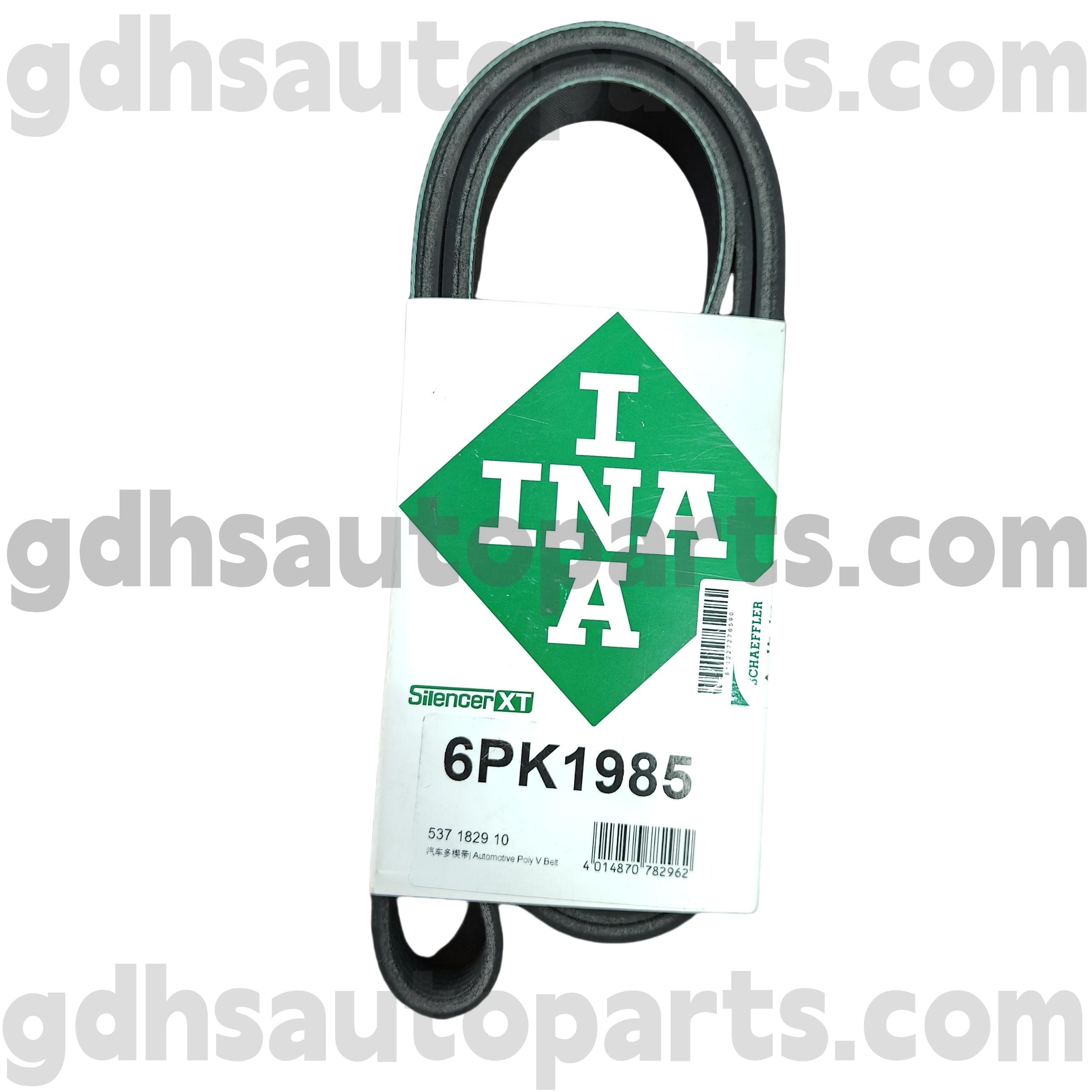 5371829100 Schaeffler Ina Drive Belt til Range Rover, Range Rover Sport OE NO. LR035502