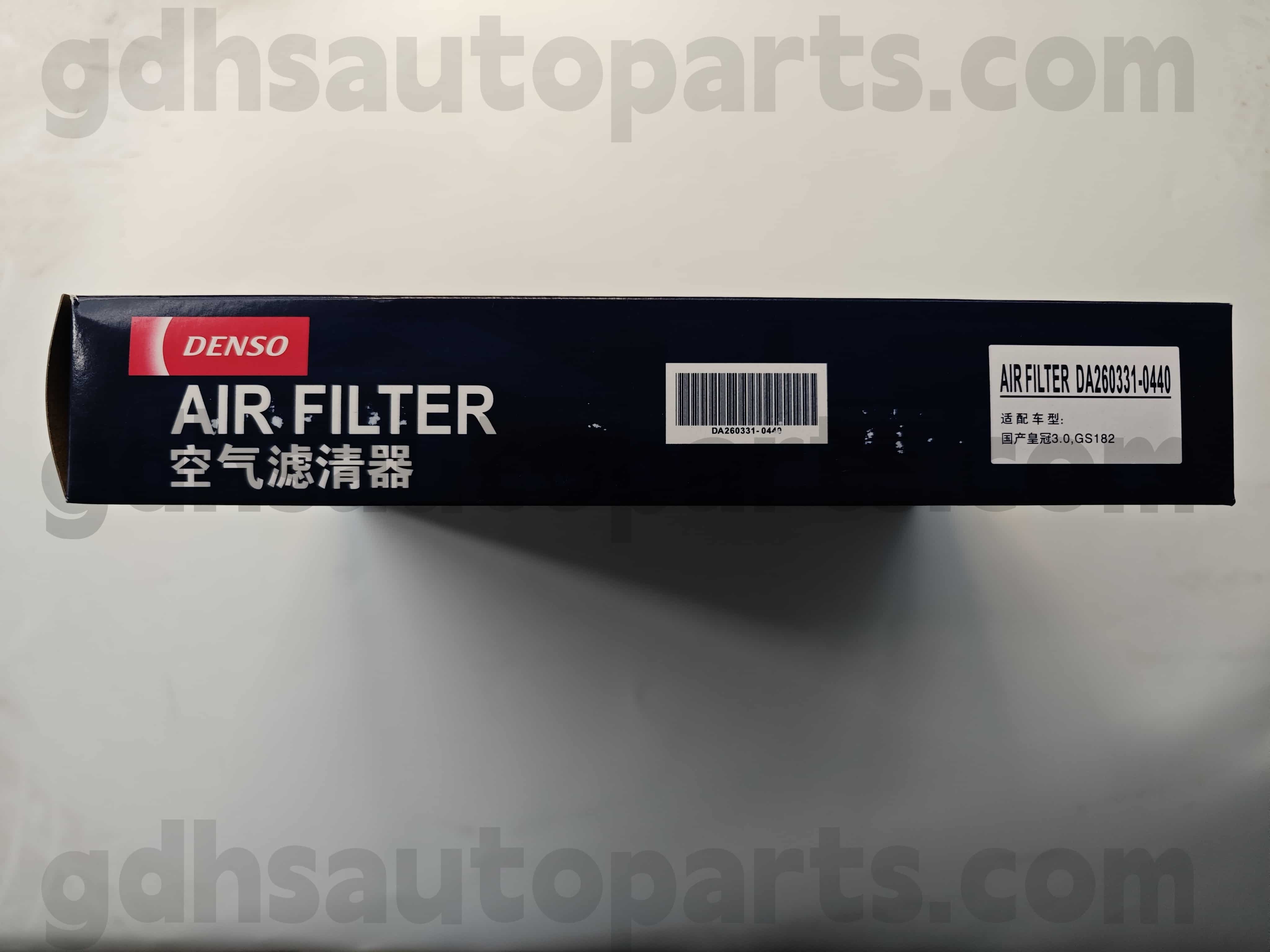 DA260331-0440 Toyota ægte dele luftfilter til kronchassis nr. 3grfe, 5grfe..grs18# oe nr. 17801-0P020