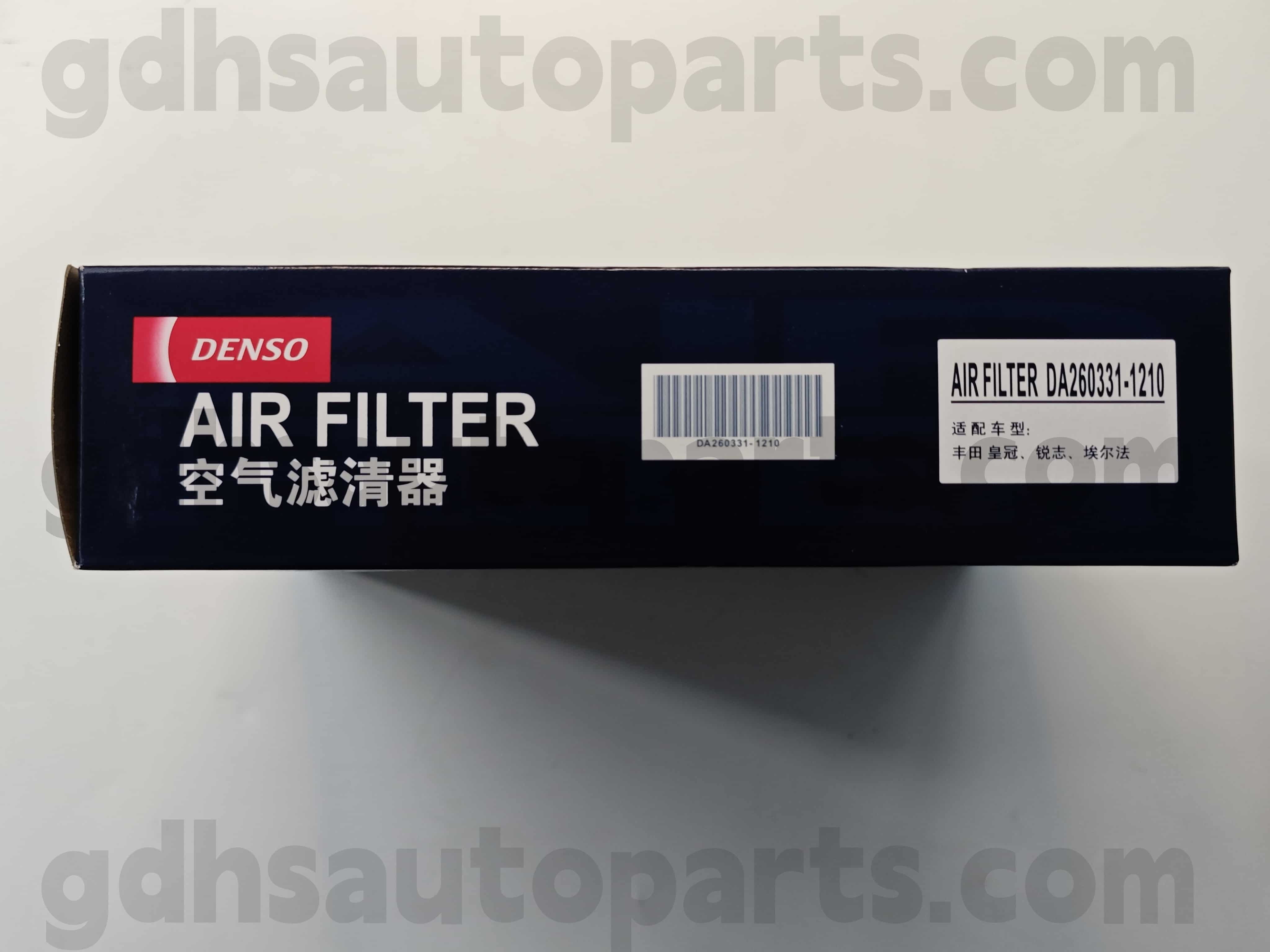 DA260331-1210 TOYOTA Ægte dele Luftfilter OE NO. 17801-AZF16